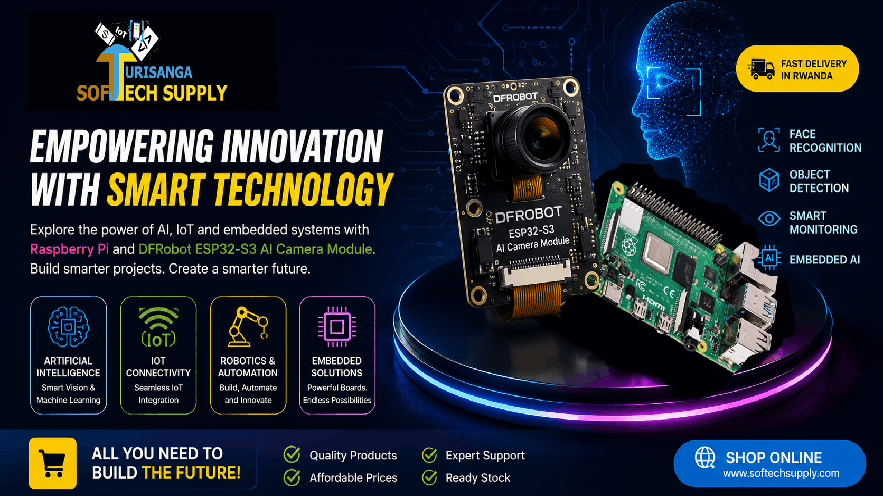 AI components and sensors from SoftTech Supply