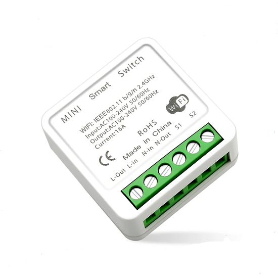 16A Tuya Smart WiFi Switch Power Metering view 2