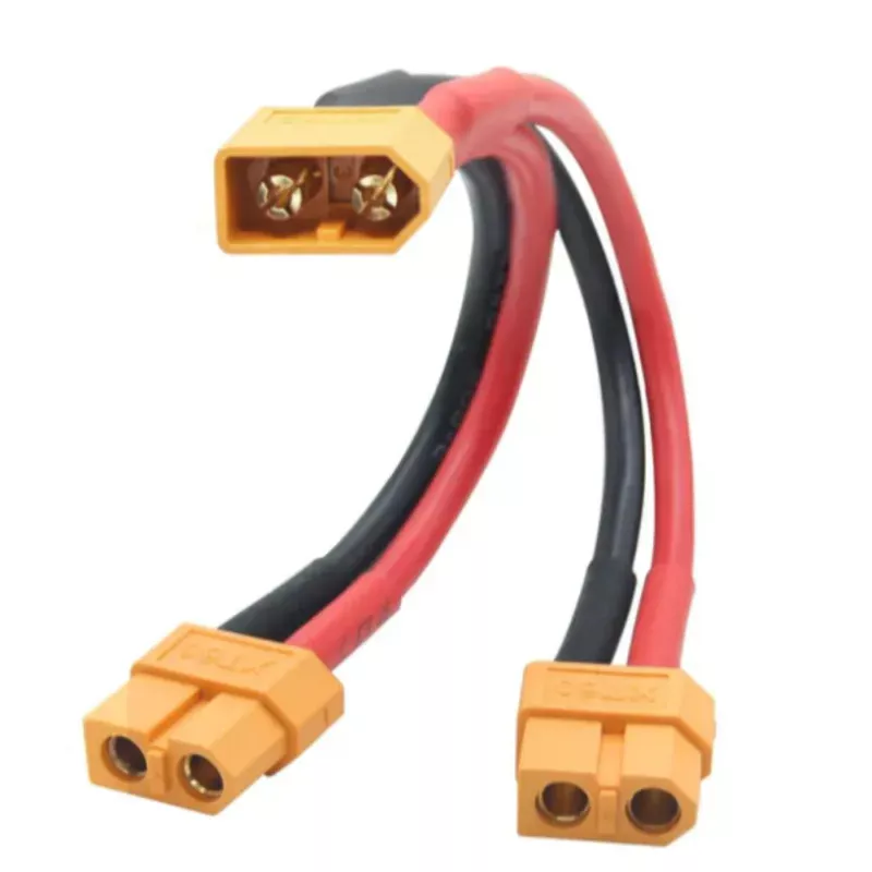 XT60 Parallel Battery Connector (1 Male to 2 Female) - STS Electronic Components Kigali
