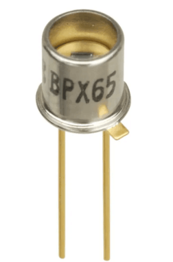 BPX65 Photodiode High Speed Silicon PIN Light Sensor view 2