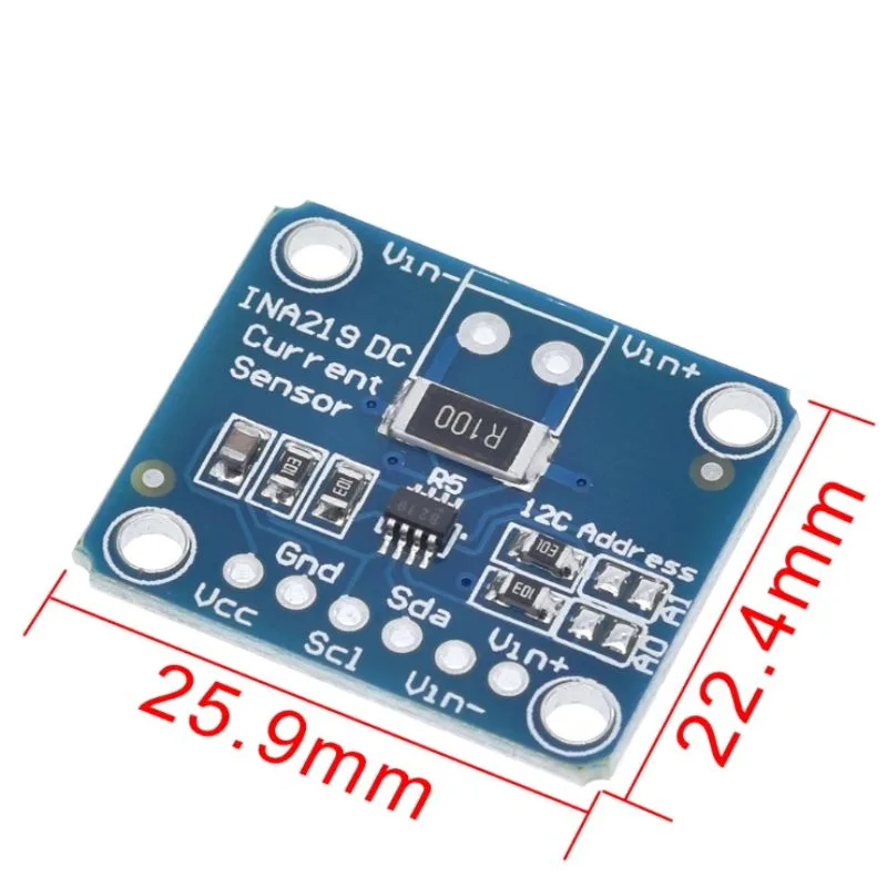 INA219 I2C Interface High-Side DC Current Sensor Breakout Module view 2