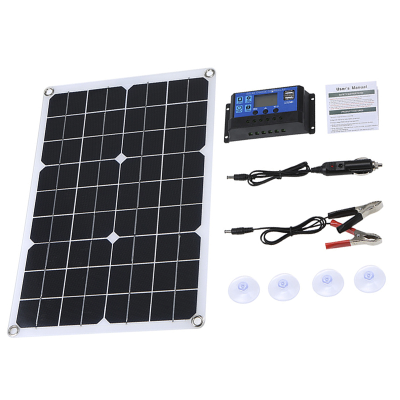 100w Solar Generator Panel 12V DC with 100A Controller - STS