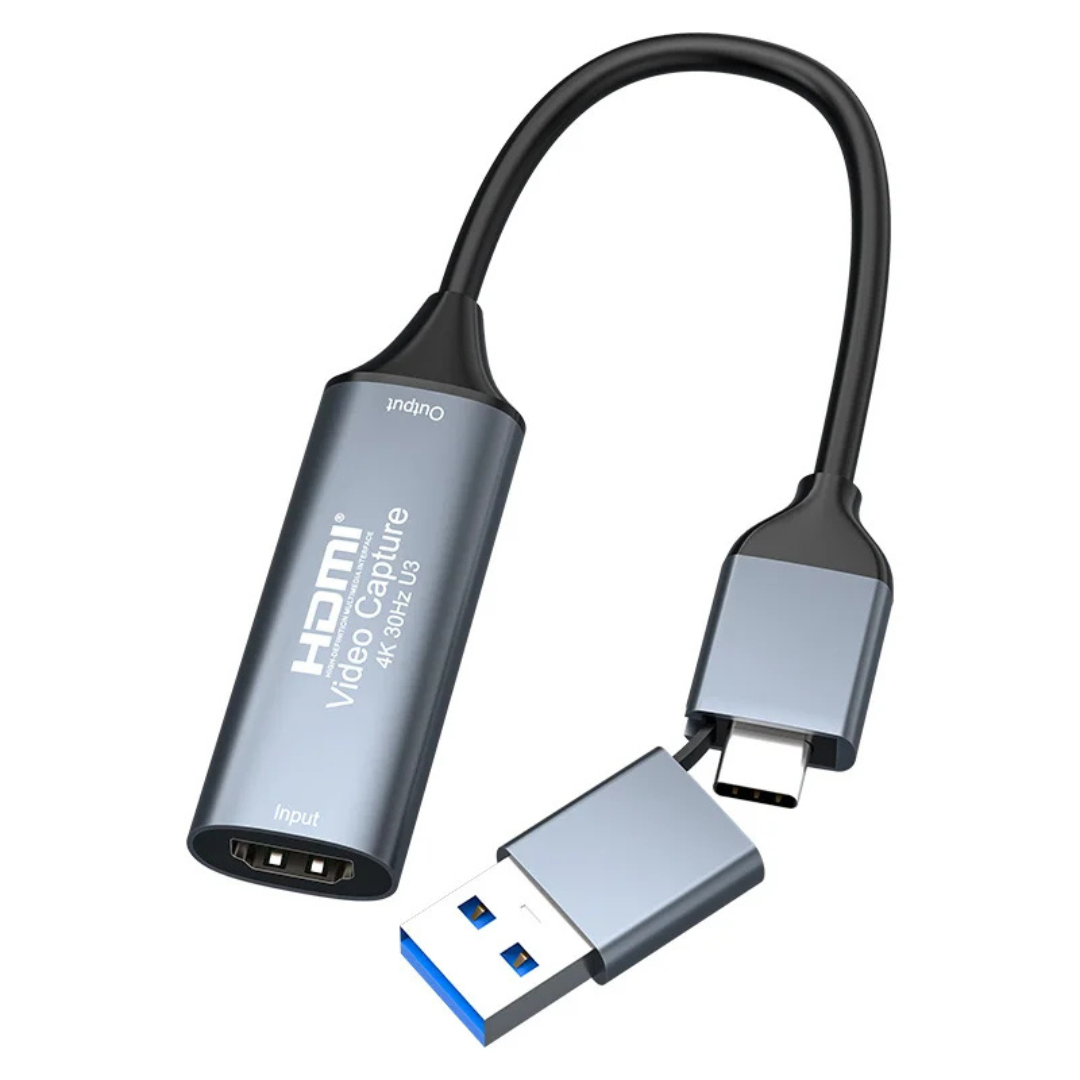 MS2130 Type-C USB 3.0 HDMI Capture Card – 4K Input, 1080P Recording for PS4, Xbox & Live Streaming - STS
