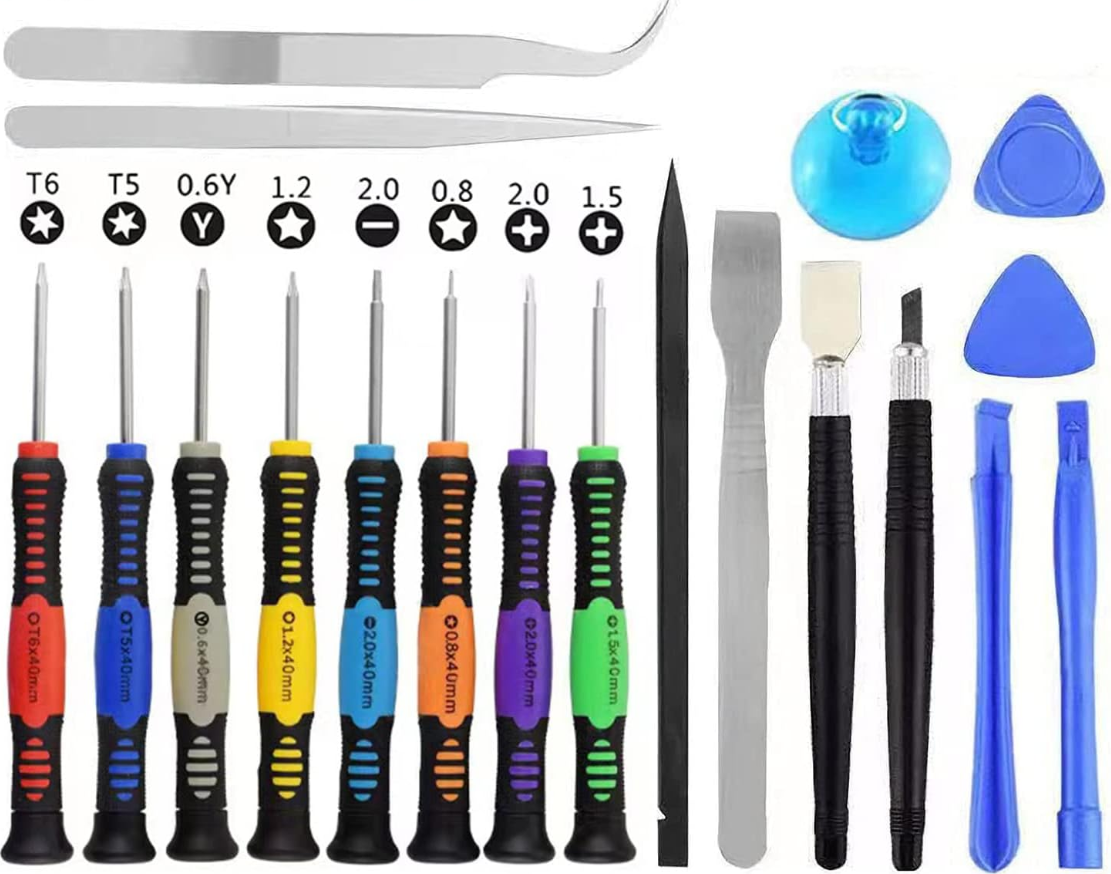 Screwdriver Set 20 PCS Cellphone Repair Tool Small Magnetic Kit - STS