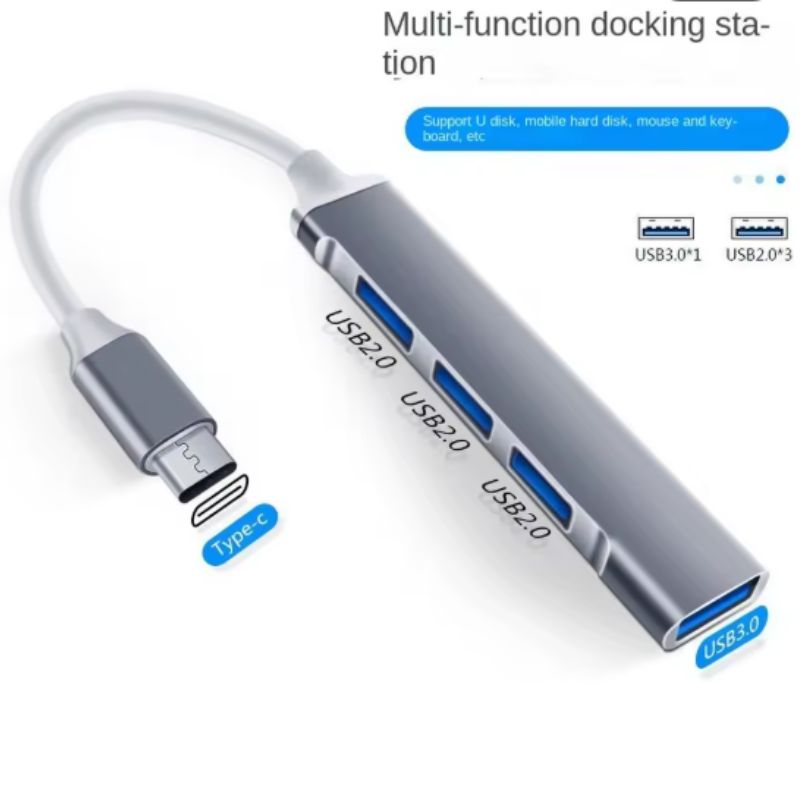 4 Port USB 3.0 Hub Multiport OTG USB Splitter view 2
