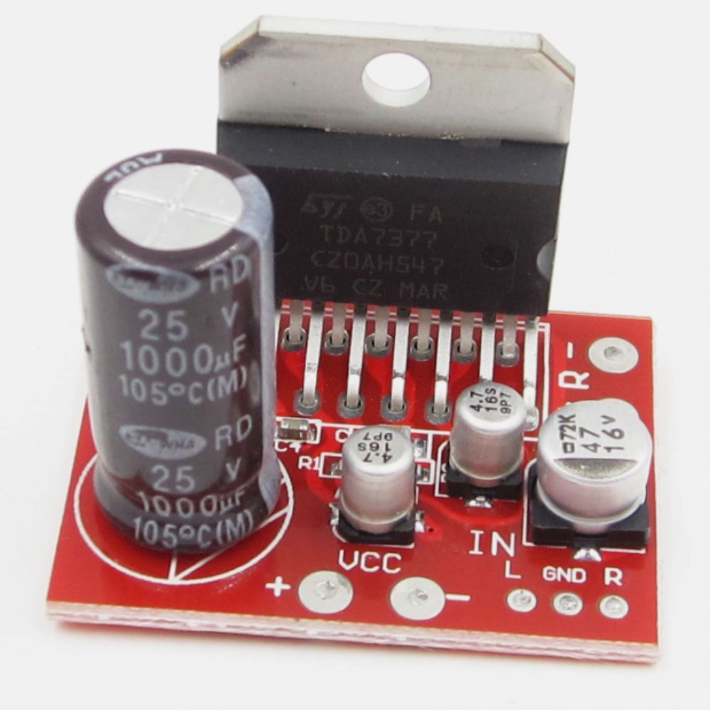 TDA7377 35W×2 Audio Amplifier - STS Arduino