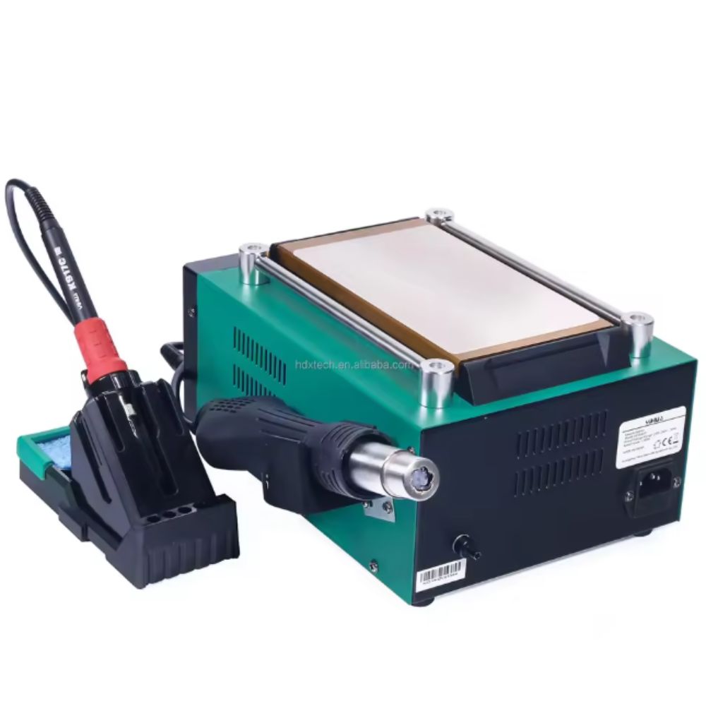 3-in-1 professional rework station Hot air gun Soldering separator view 3