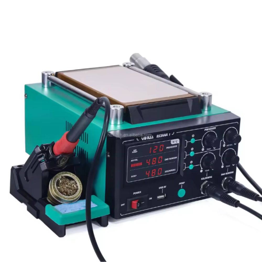 3-in-1 professional rework station Hot air gun Soldering separator - STS