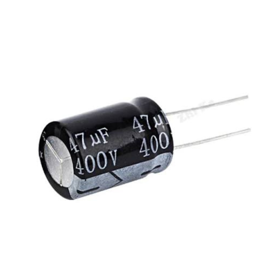 400 V/47 µF capacitor - STS Arduino