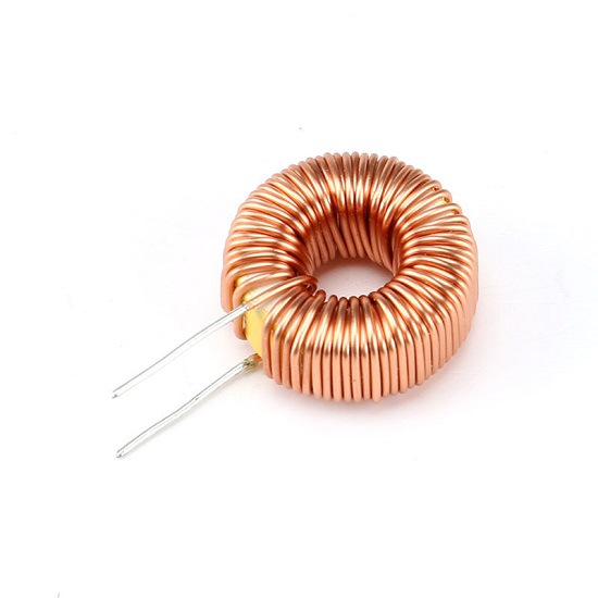 220uH 3A Toroid Inductor Winding Magnetic Inductance view 2