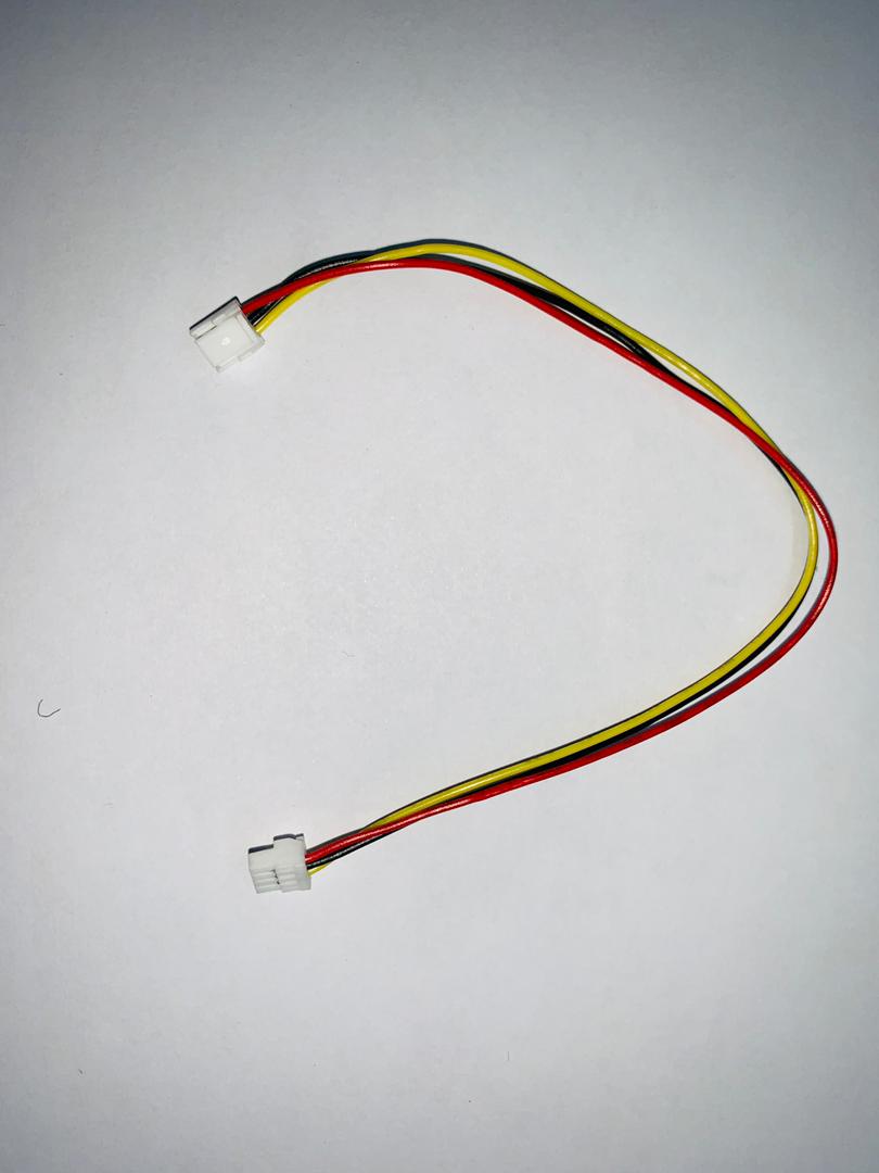 3Pin GH1.25mm Double Head with Lock 15CM DuPont Terminal Wire view 2