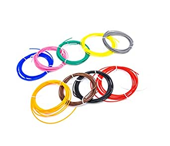 10m ABS Filament 1.75mm 10 color for 3D printing view 2