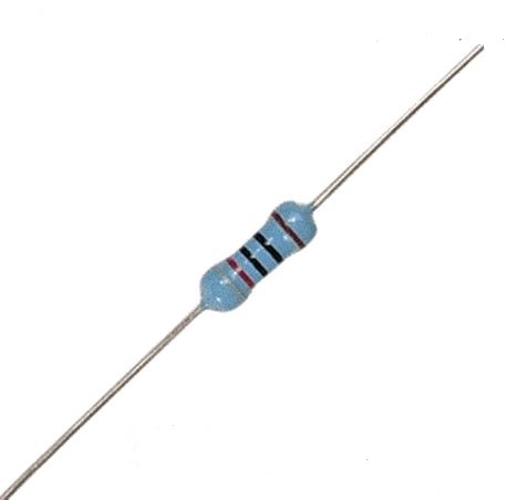 1/2 Watt 470 Ohm Metal Film Resistor view 2
