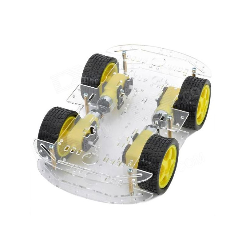 4WD Smart Robot Car Chassis Kits for Arduino view 2