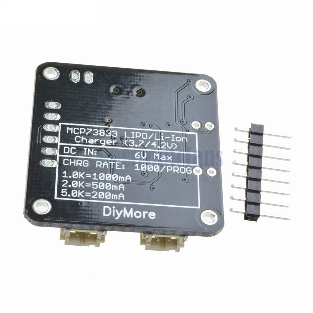 MCP73833 Li-Ion Battery Charger Evaluation Board view 2