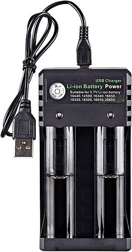 Charger Li-ion battery USB independent charging portable electronic view 2