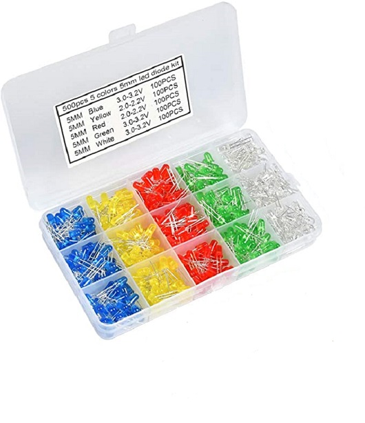 Assorted LED 500 Pcs - STS