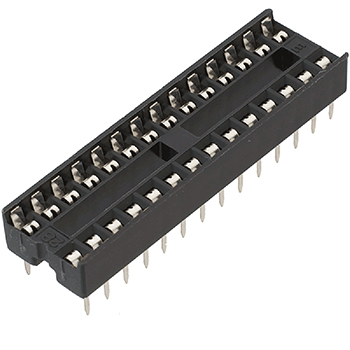 28-Pin DIP IC Socket