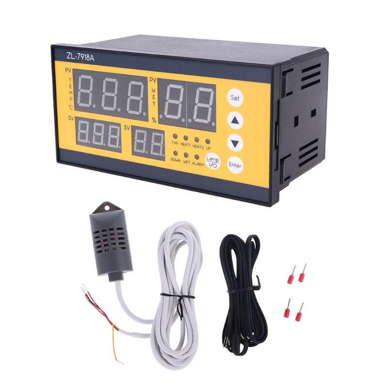 ZL-7918A EGG incubator temperature and humidity controller view 2