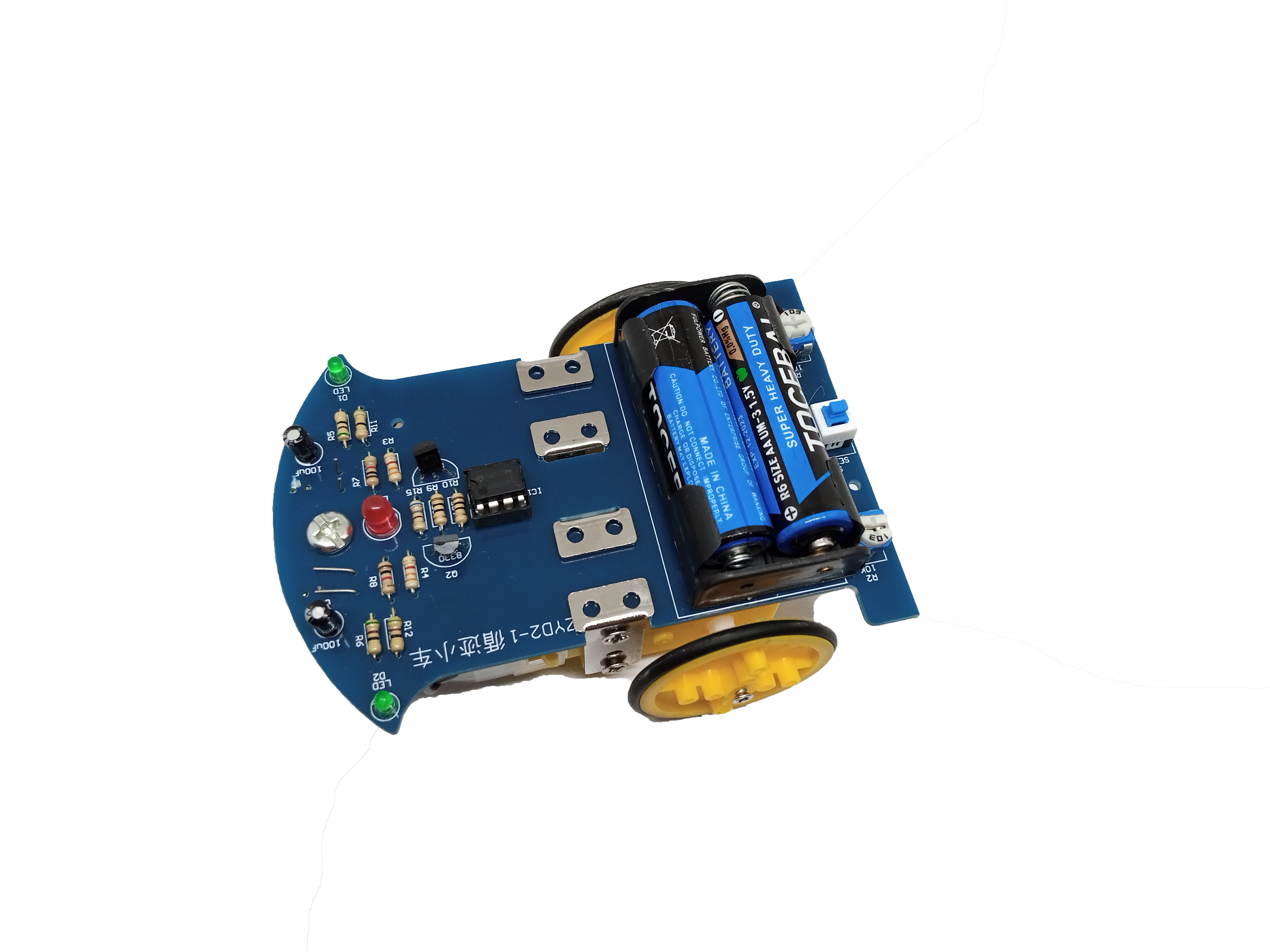 D2-1 Intelligent tracking car kit view 3