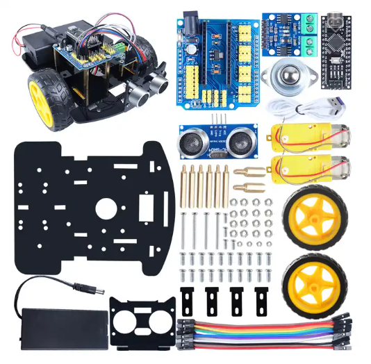 NKT0042 2WD Multi Robot Car Kit  for STEM  Robot Car view 2
