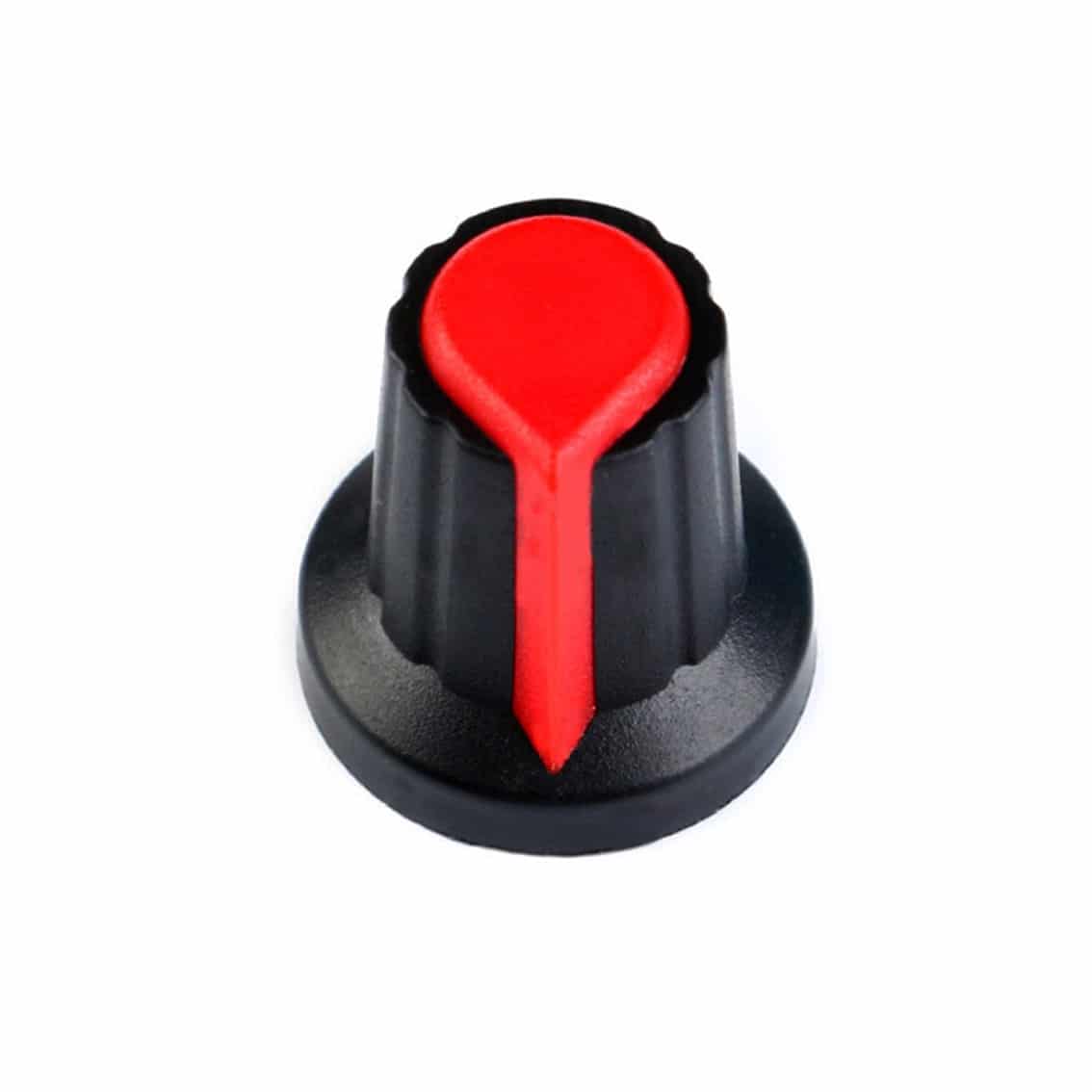 WH148 Potentiometer knob switch cap plum blossom handle 15X17mm