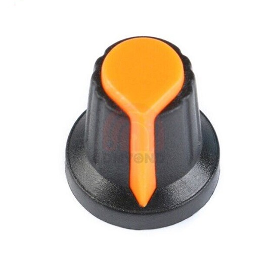WH148 Potentiometer knob switch cap plum blossom handle 15X17mm