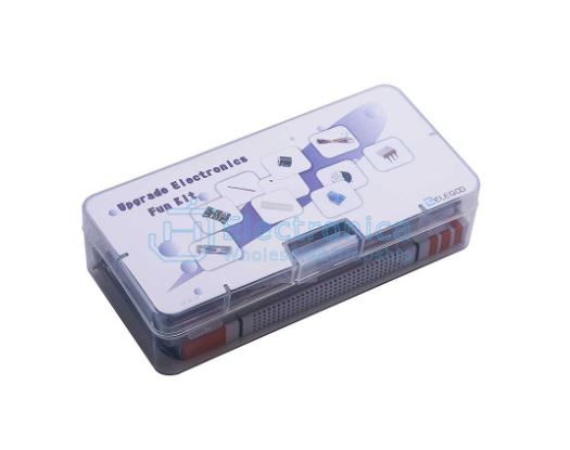 Electronics Component Fun Kit with Breadboard LED Wire view 2