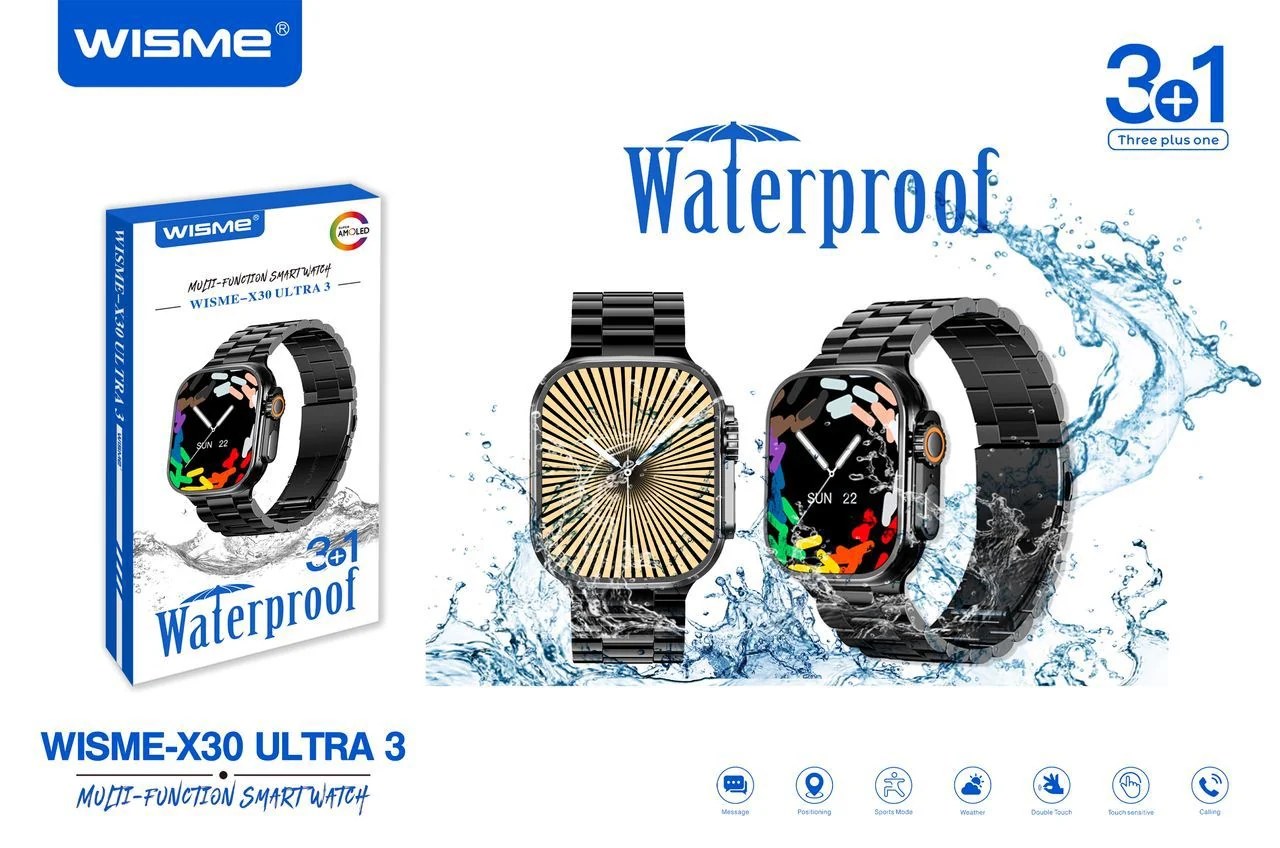 Wisme X30 Ultra 3 – Smart Watch - STS