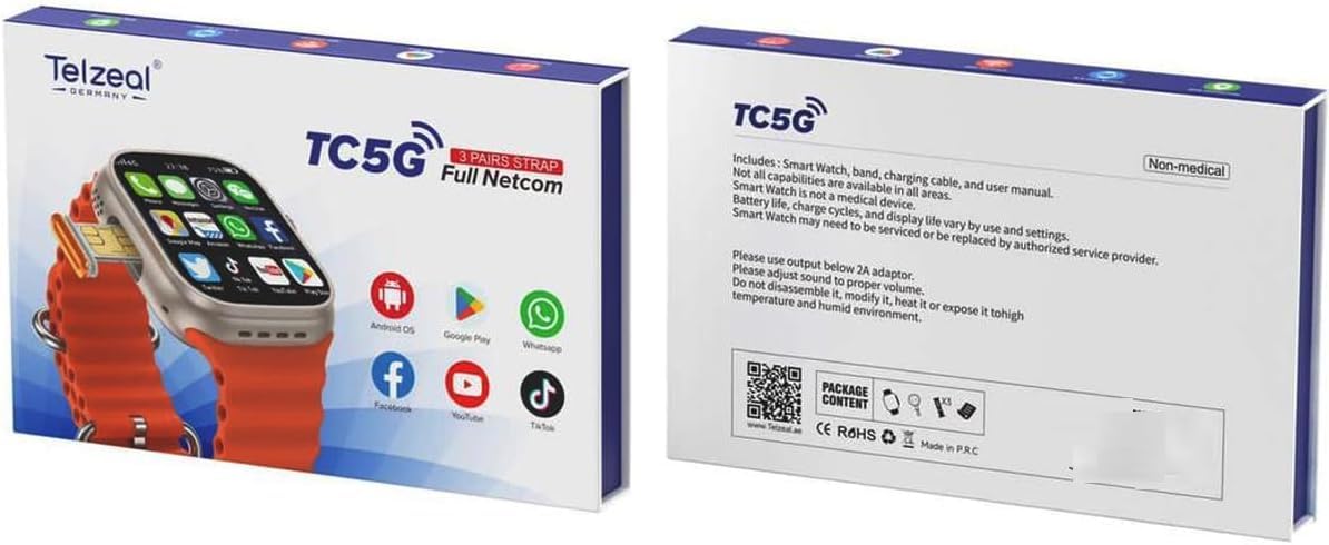 Modio Tc 5G+ – Smart Watch view 2