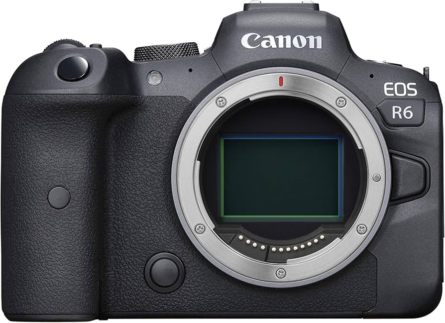 Canon Eos R6 Mirrorless Camera Body view 3