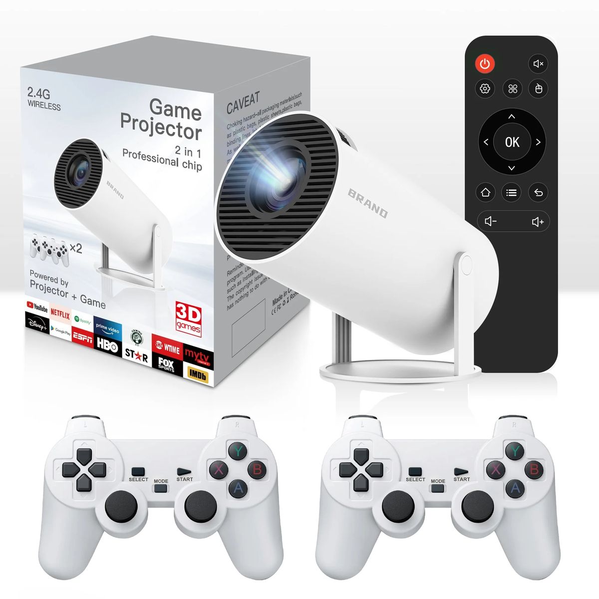 Game Projector 2 in 1 - STS