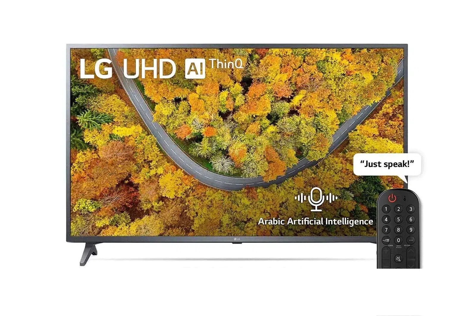 LG 50" TV view 2