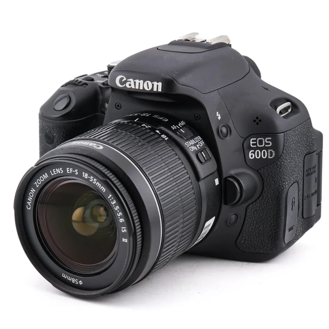 Canon Eos 600D DSLR Camera view 3