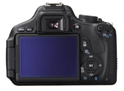 Canon Eos 600D DSLR Camera view 5