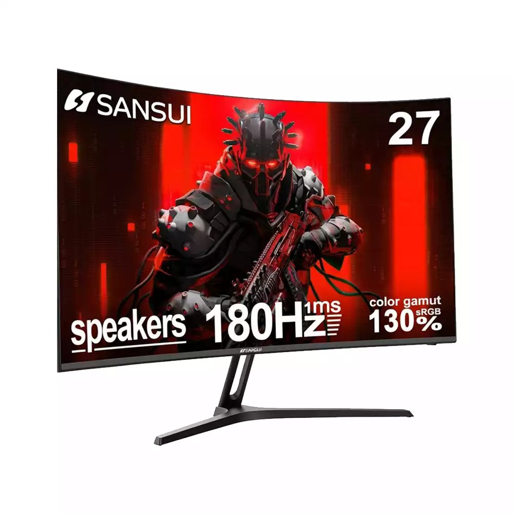 SANSUI ES-G27C1 R1500 27" Curved FHD Gaming Monitor view 2