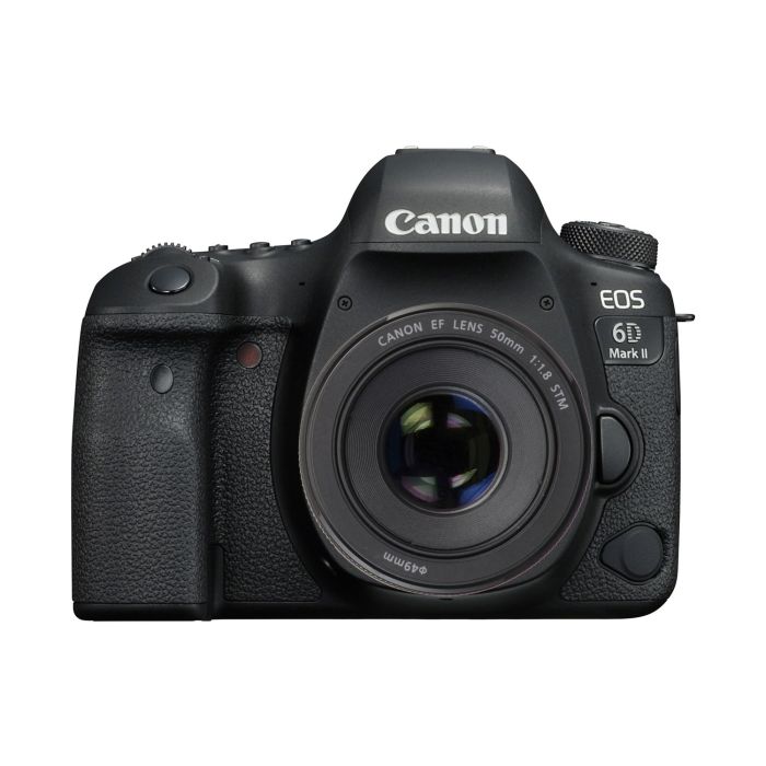 Canon Eos 6D Mark Ii DSLR Camera + 50MM F/1.8 Stm Lens - STS