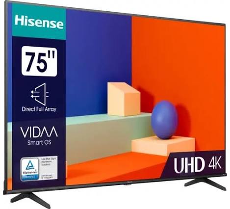Hisense TV 75" TV view 2