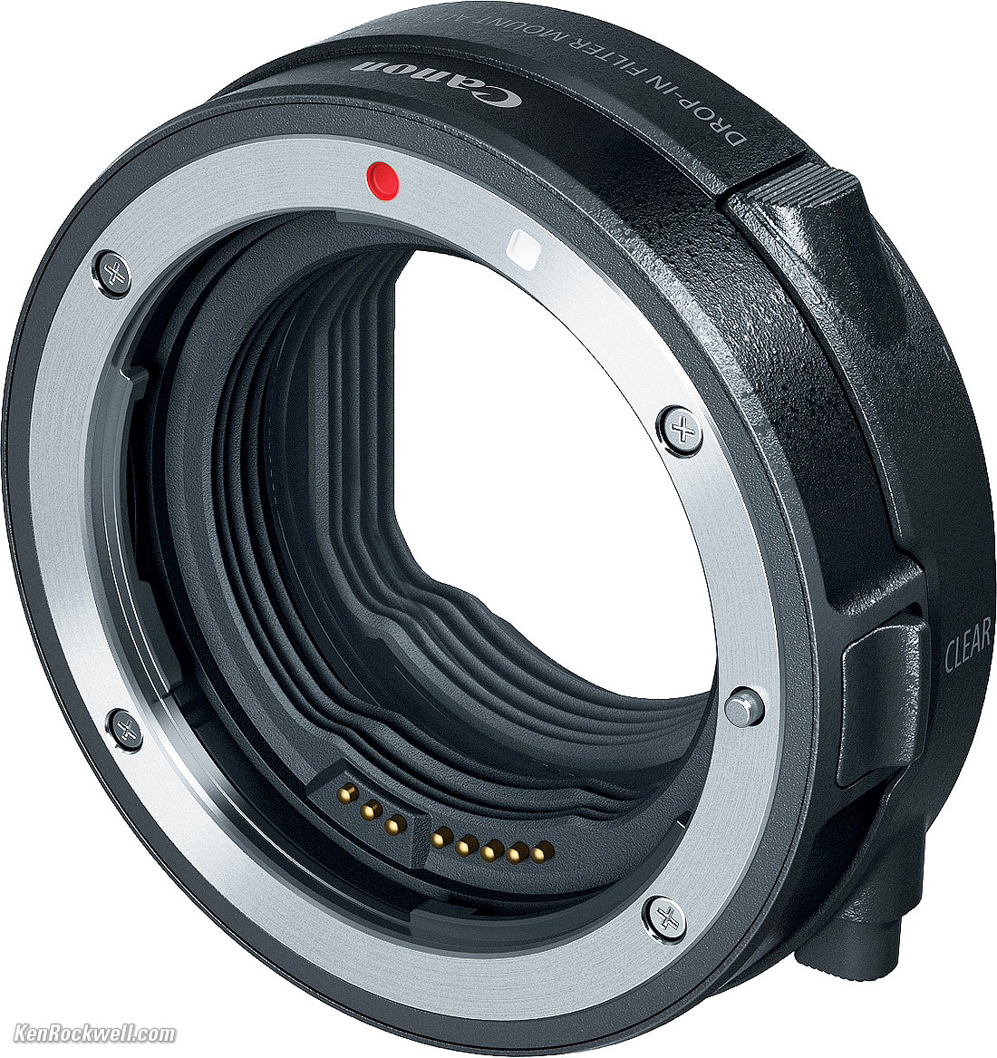 Canon Rf to Ef Adapter – Ef-Eos R Mount Adapter view 3