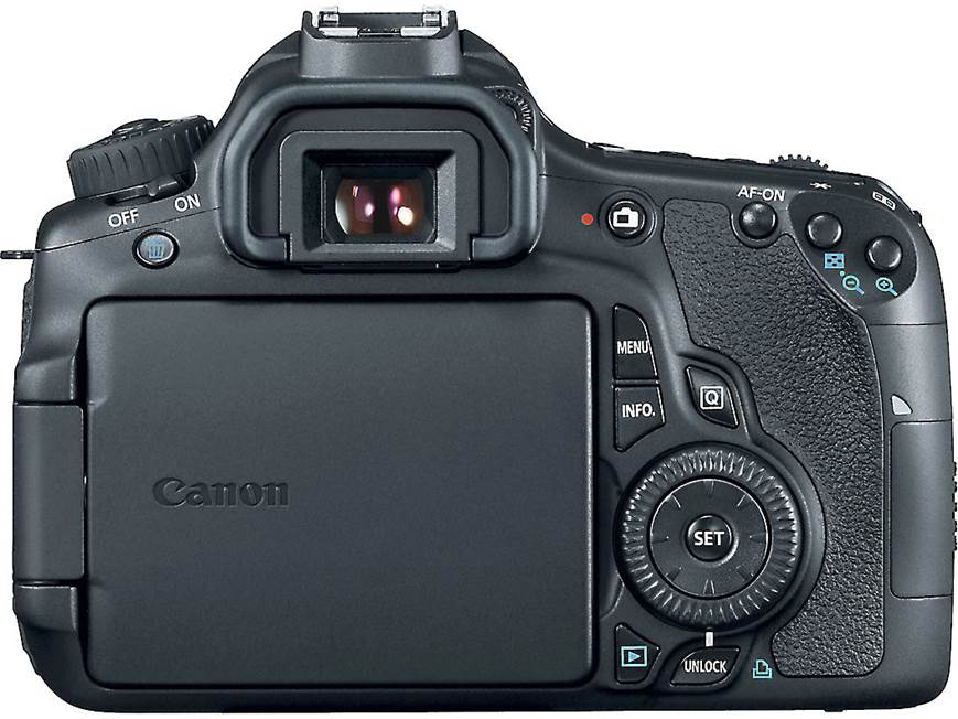 Canon Eos 60D DSLR Camera view 3