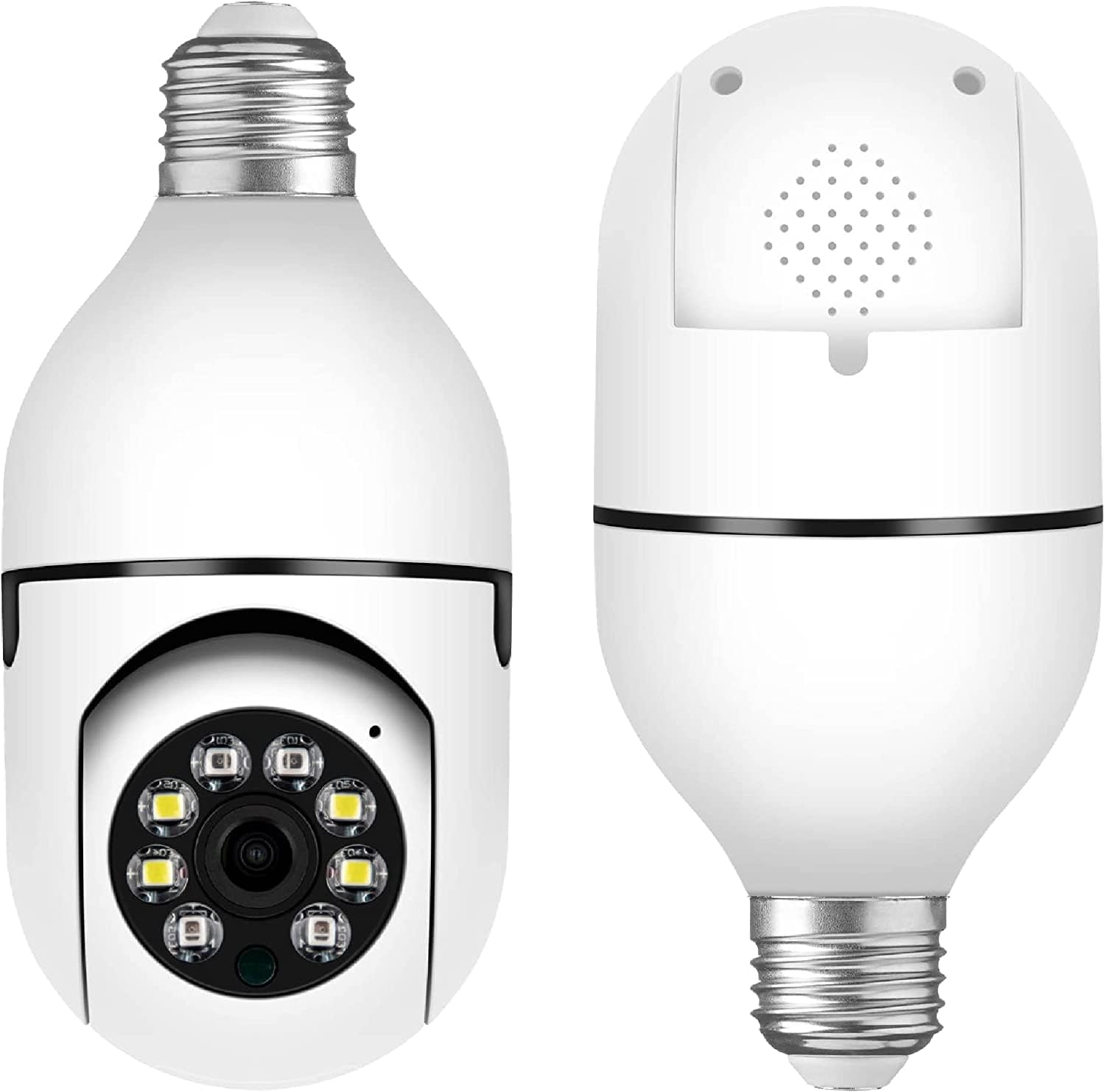 Dual Lens Smart WiFi Indoor Security Camera view 2