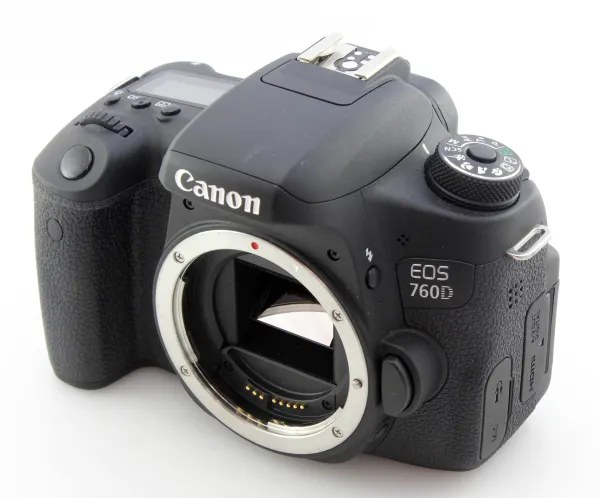 Canon Eos 750D DSLR Camera view 2