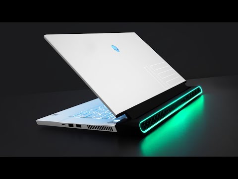 Alien ware Gaming laptop view 2