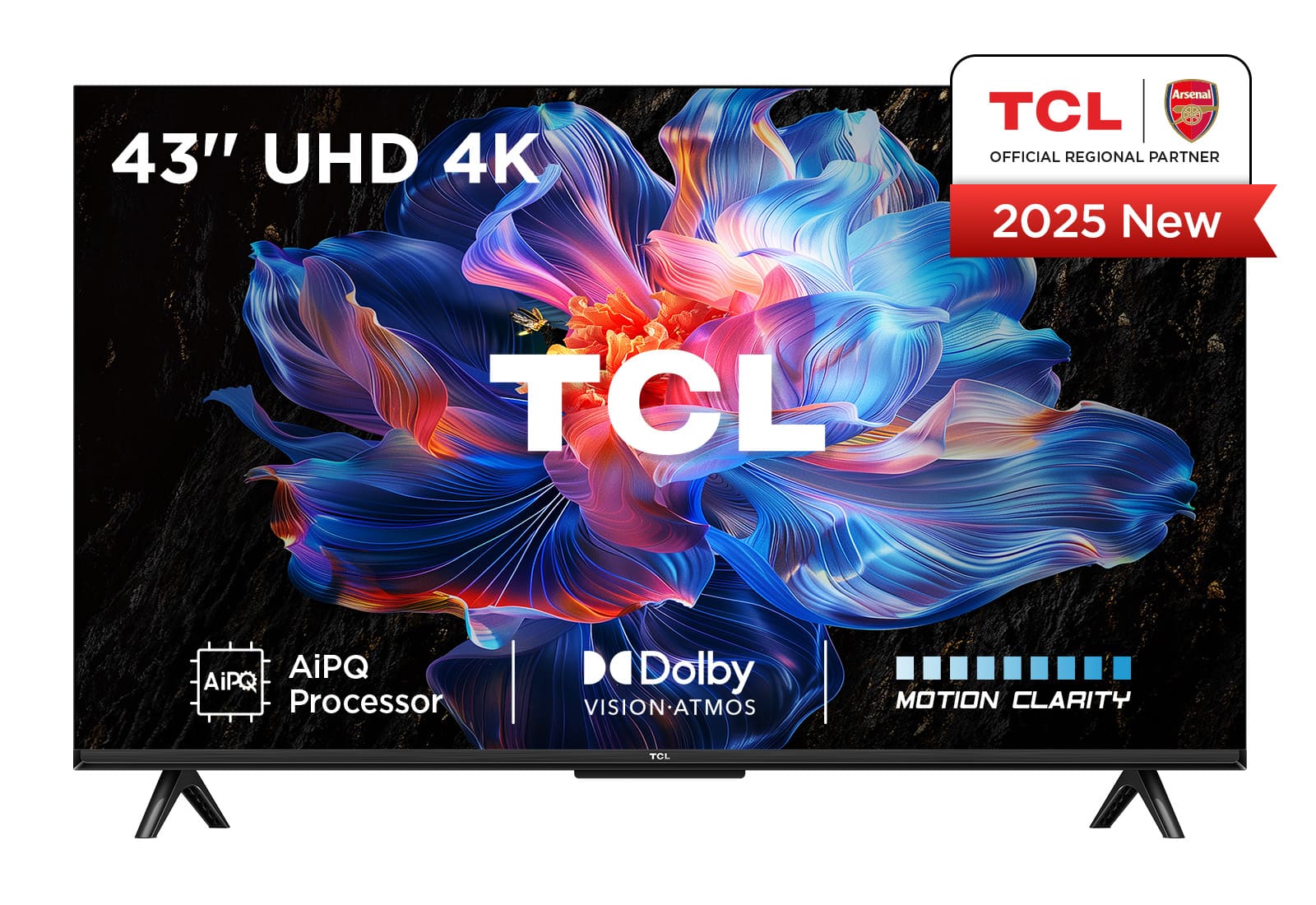 Tcl 43" TV view 2
