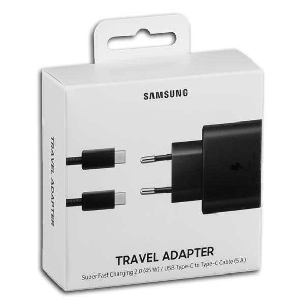 Samsung 45W PD Adapter USB-C to USB-C Cable view 3