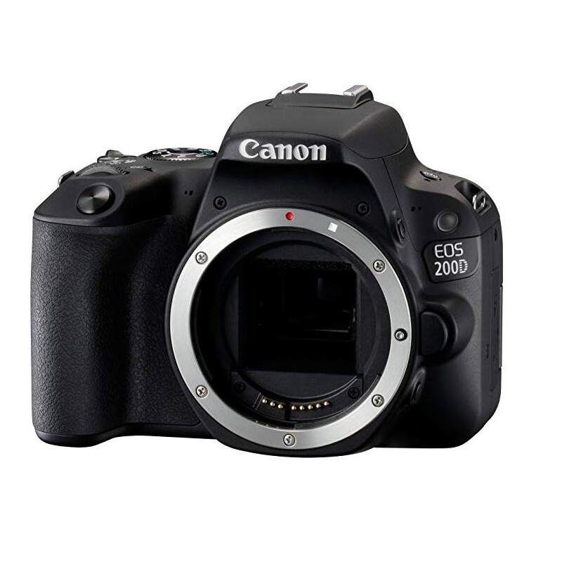 Canon Eos 200D DSLR Camera view 2