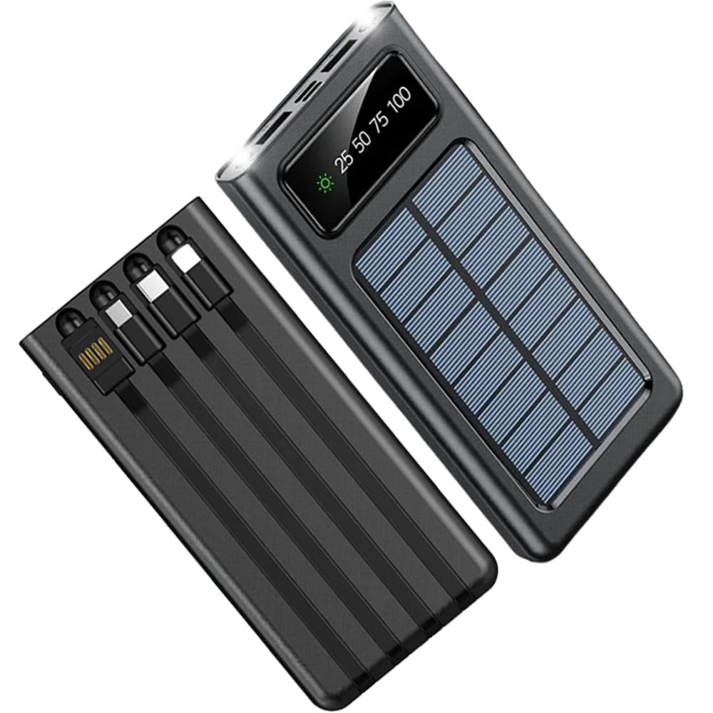 Fast Charging Solar Energy Power Bank 20,000mAh view 2