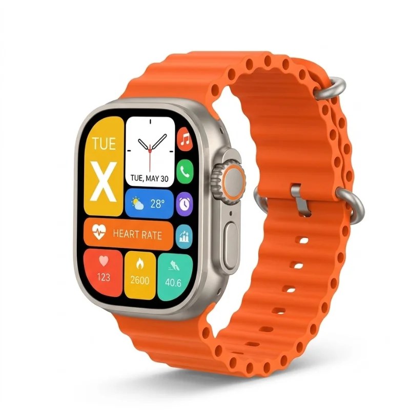 Keqwear KW53 Max – Smart Watch - STS Electronic Components Kigali