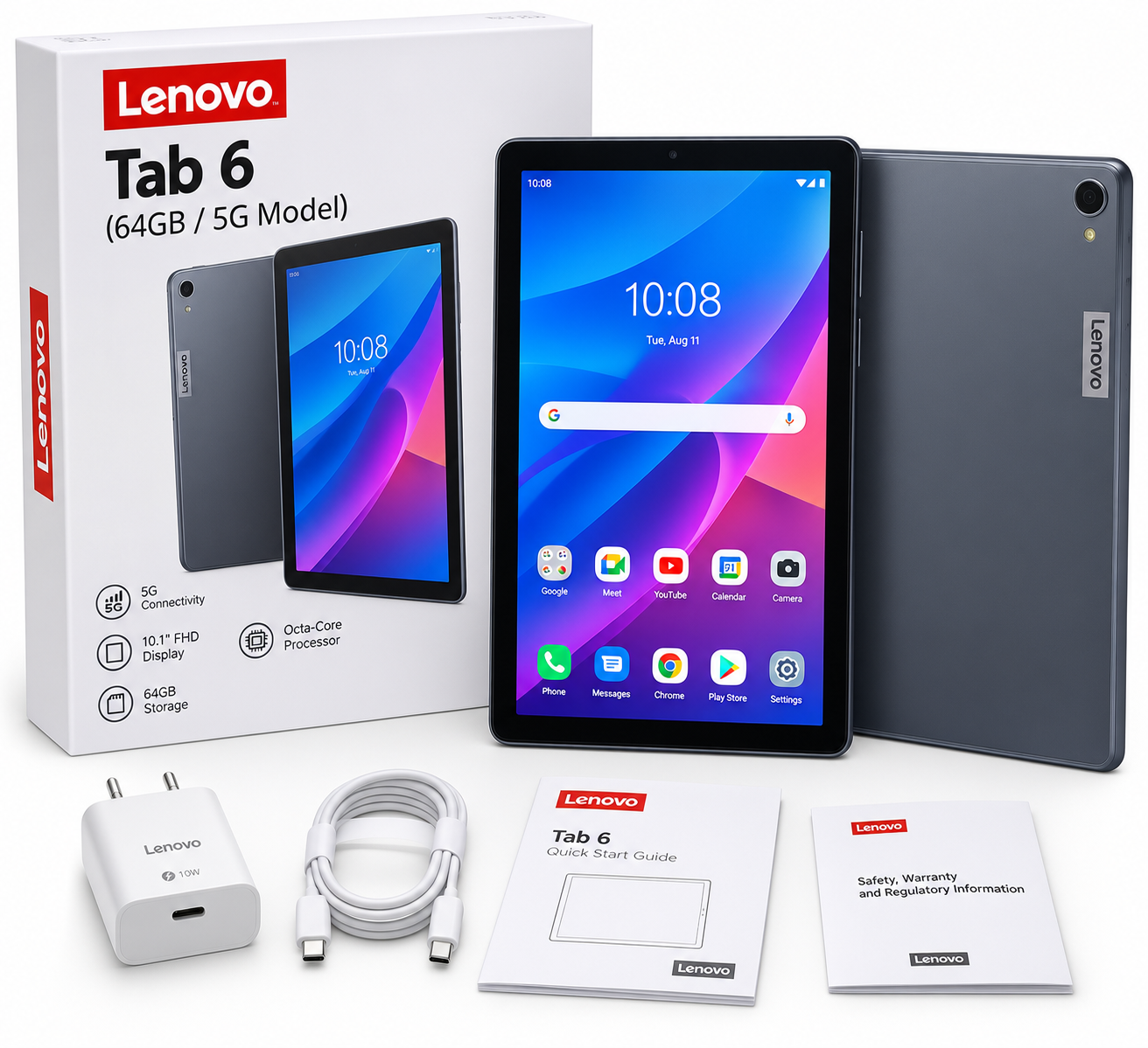 Lenovo Tab 6 – 64GB / 5G Model - STS