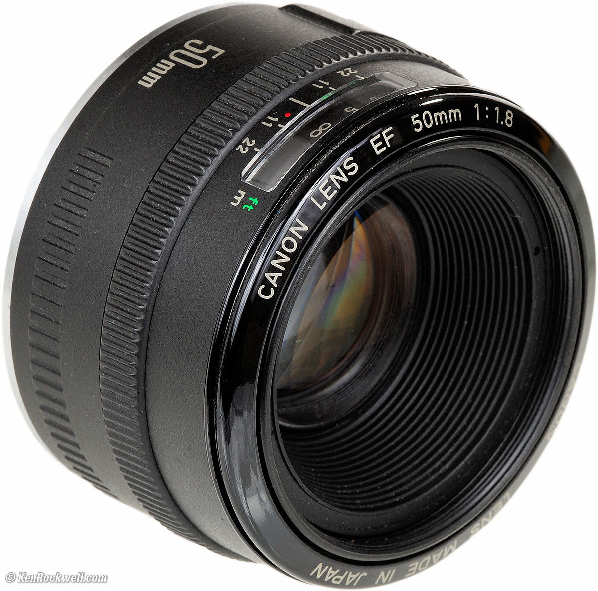 CANON EF 50mm f/1.8 LENS view 3